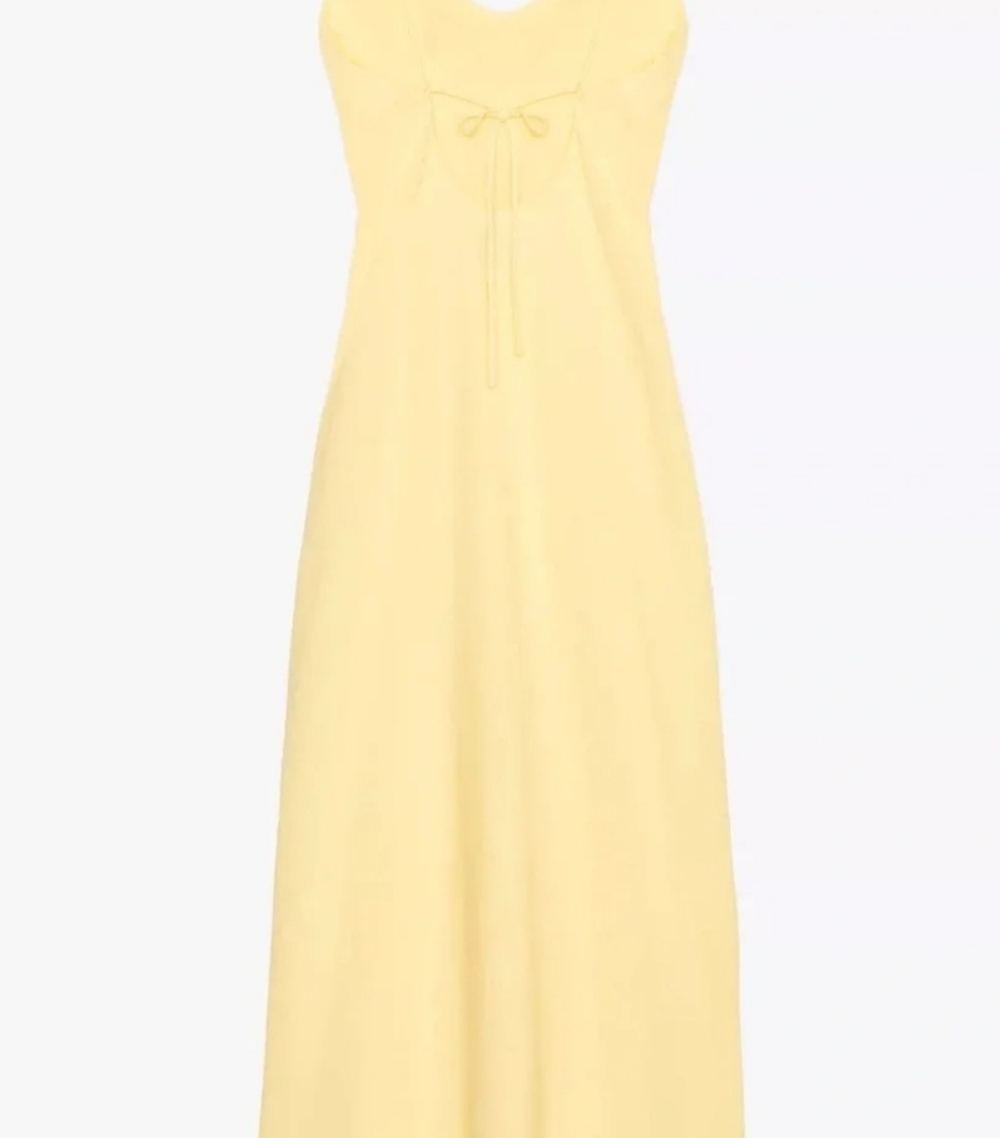 New Ramie Camisole Midi Dress - Picture 3 of 13